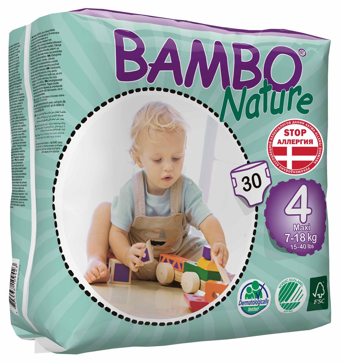 Bambo Nature    , Maxi, 7-18 , 30 