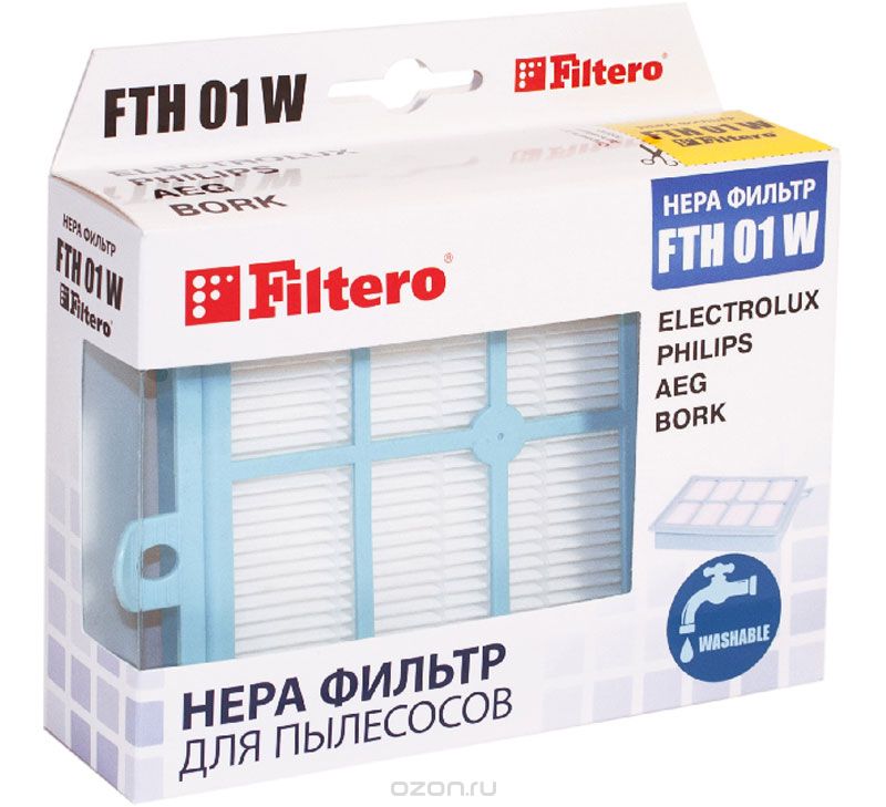 Filtero FTH 01 W ELX HEPA-    Electrolux, Philips