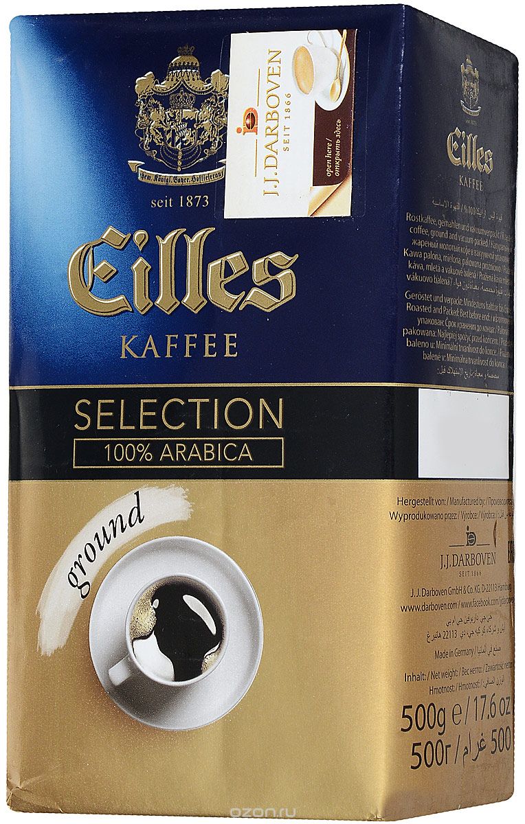 J.J. Darboven Eilles Selection Filterkaffe  , 500 