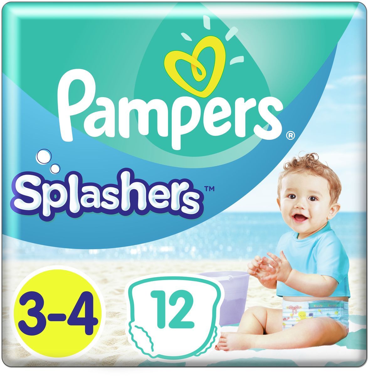 Pampers    Splashers 6-11   3-4 12 