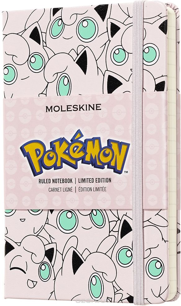 Moleskine  Pokemon Limited Edition Jigglypuff 9 x 14  96     
