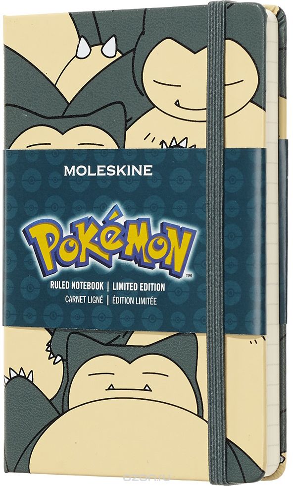 Moleskine  Pokemon Limited Edition Snorlax 9 x 14  96    