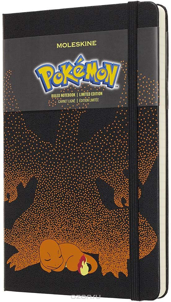 Moleskine  Pokemon Large Limited Edition Charmender 240   